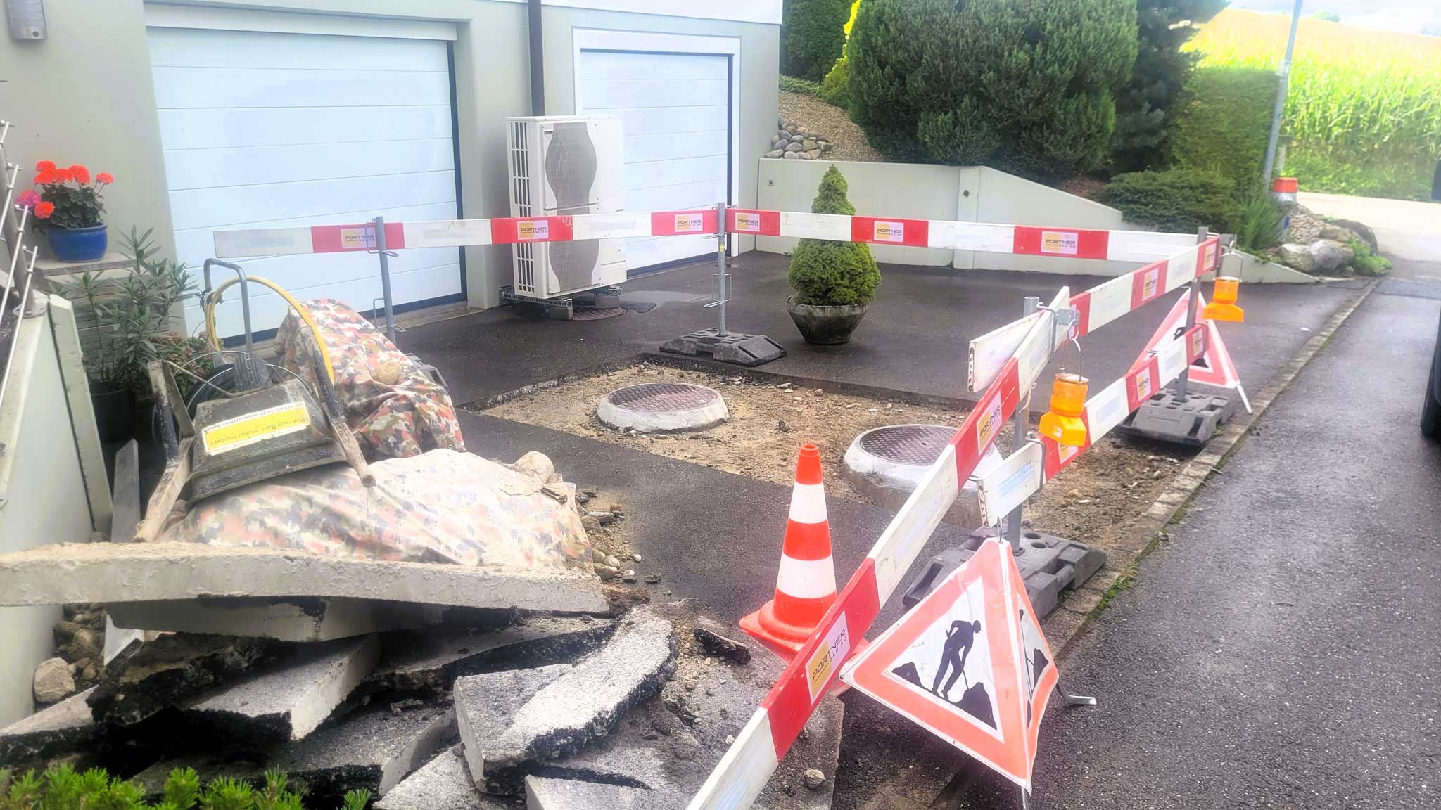 Schachtsanierung (Kanalisation), September 2025