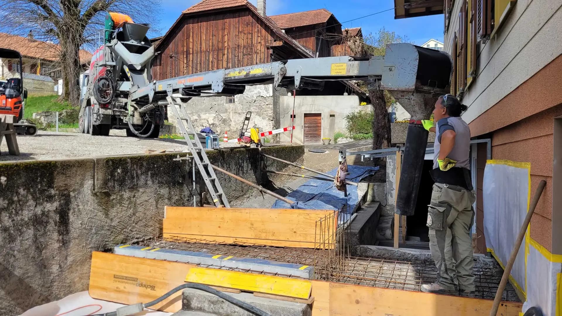 Hochwasserschutz (Kundenarbeiten), April 2025